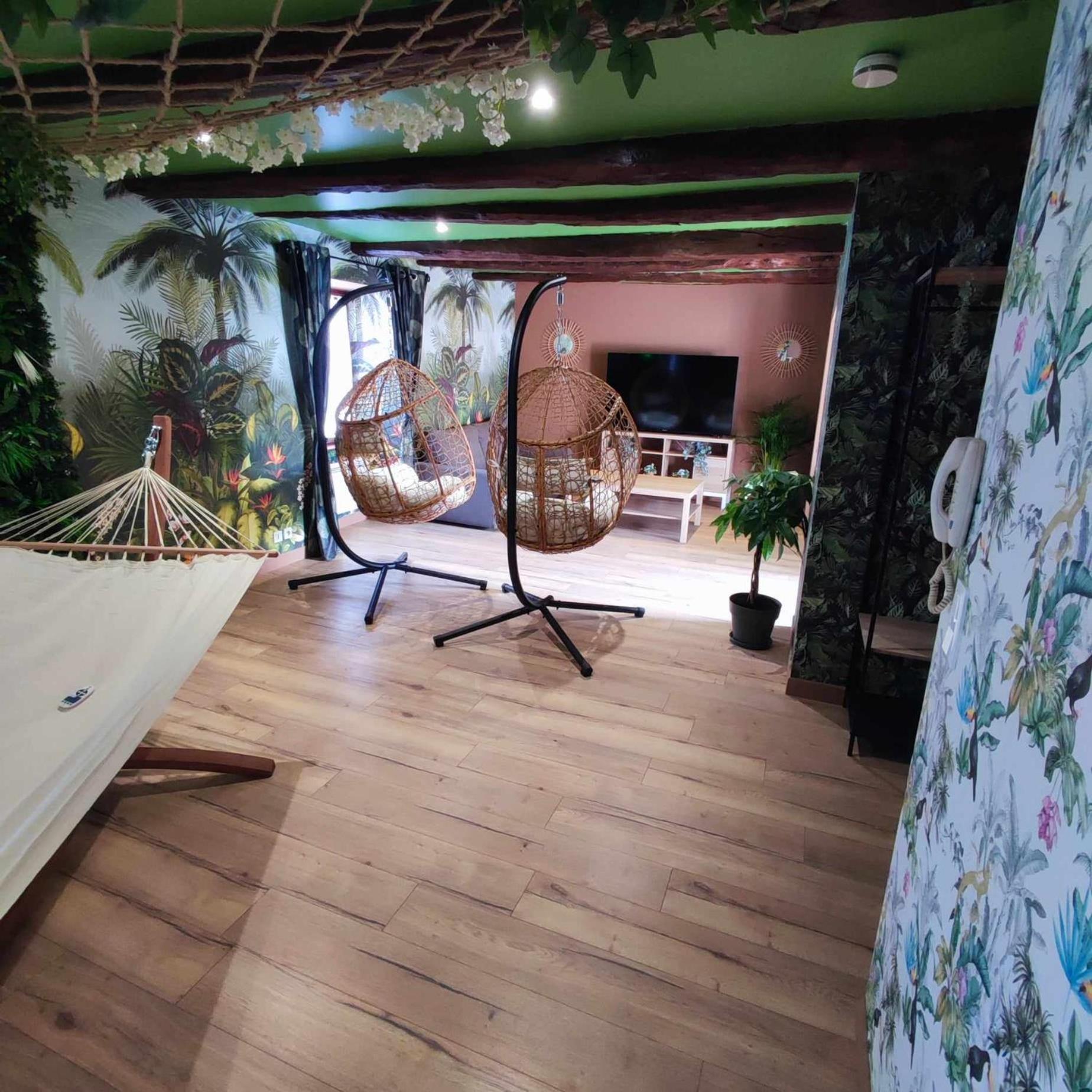 Apartamento L'Evasion Jungle Saint-Pierre-de-Plesguen Exterior foto