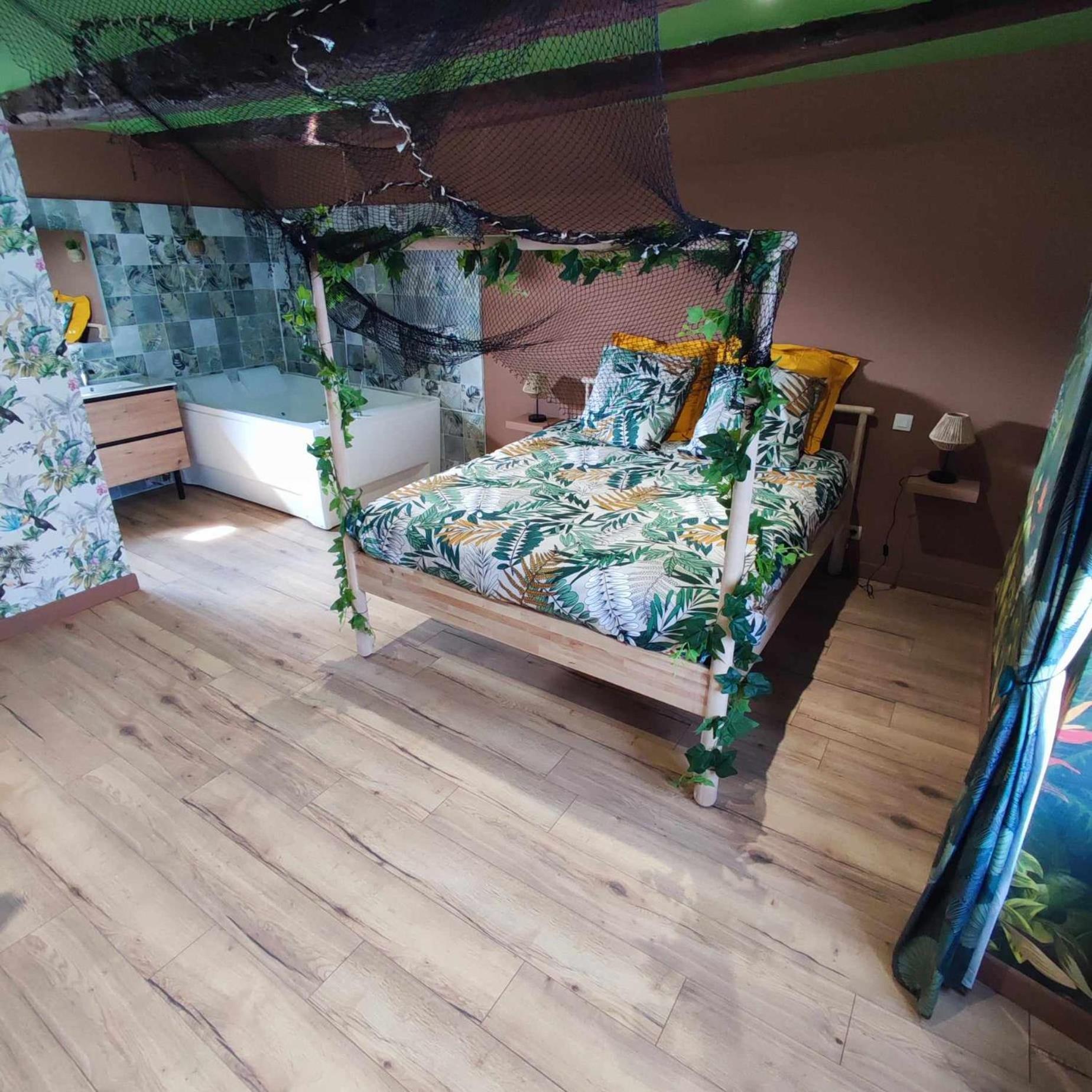 Apartamento L'Evasion Jungle Saint-Pierre-de-Plesguen Exterior foto